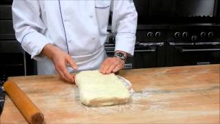 Croissant dough Lamination [upl. by Atnad]