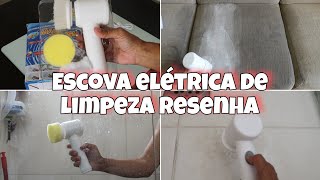 ESCOVA DE LIMPEZA ELÉTRICA 5 EM 1 RESENHA COMPLETA [upl. by Josey597]