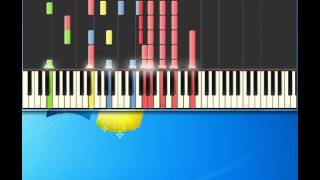 Calling occupants of interplanetary craft Carpenters Piano tutorial by Synthesia [upl. by Lait362]