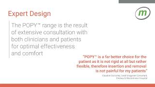 Mediplus POPY™ Pessary — Expert design [upl. by Natfa]