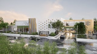 TUGAS AKHIR ARSITEKTUR  TANGERANG CREATIVE HUB [upl. by Ydnew]