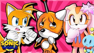 Tails Doll loves Cream  Tails Plays Sonic World [upl. by Rehc]