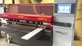 Gannomat cnc index 130 automatic drill and dowel insertion machine [upl. by Mathian]