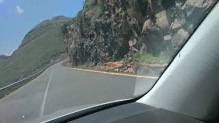 Driving up the Steepest road in Lesotho  Moteng Pass 🏔️⛰️2820 maslEnglish Subtitles [upl. by Sadowski]