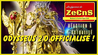 Newscast Myth Cloth  Les Figurines de ZeCnS  Sortie Odysseus du Serpentaire EX Juin 2025 [upl. by Dolf969]