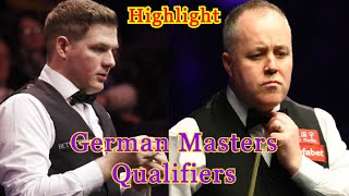 John Higgins vs Daniel Wells Highlight German Masters 202324 snooker [upl. by Teddman]