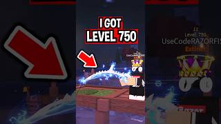 I Got LEVEL 750 in Roblox Fisch [upl. by Shirah]