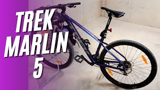 First Ride on the Trek Marlin 5 Beginner MTB Adventure  Первый выезд [upl. by Fini]