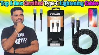 ✅ Top 8 Best Type C Lightning Cable In India 2024 With Price Lightning Cable Review amp Comparison [upl. by Adnawahs552]