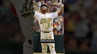 Will Clark says Ricky Henderson was the best trash talker he ever faced 😂 milb mlb baseball [upl. by Janet]