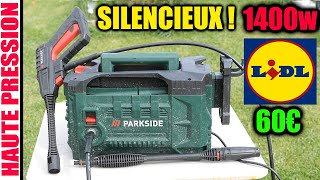 LIDL nettoyeur haute pression PARKSIDE PHDS 110 A1 Silent 74BAR 1400W Pressure Washer SILENCIEUX [upl. by Pega]