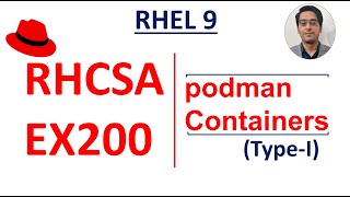 RHCSA Exam Container Question  Container using podman  Type 1  Updated [upl. by Viviyan]