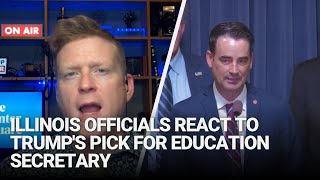 Illinois officials react to Trumps pick for education secretary [upl. by Valene]