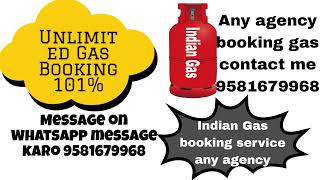 INDIAN GAS BOOKING  UNLIMITED GAS BOOKING WITH DAC  MESSAGE ON WHATSAPP ✅ [upl. by Smukler]