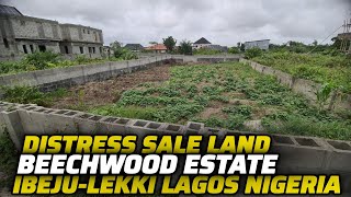 DISTRESS SALE DRY LAND IN BEECHWOOD ESTATE BOGIJE IBEJULEKKI LAGOS NIGERIA propertyagentinlagos [upl. by Annaxor]