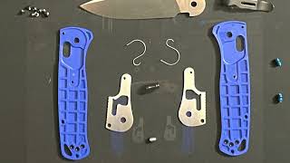 Benchmade 535 Bugout Disassembly and Modification [upl. by Casilda3]