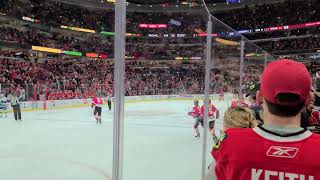 Chicago Blackhawks Goal Live vs Vancouver Canucks 1312022 [upl. by Darcee]