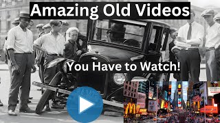 Amazing Old Videos Restored Footage from 18901959 You Have to Watch  2024  Travel tour 4K [upl. by Etteiram]