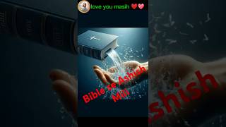 Bible Ashish mila tha yishu Sahara ba yeshu love you masih yishu ytshorts youtubeshorts trend [upl. by Ellynad995]