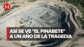 A un año del derrumbe en la mina El Pinabete realizan misa en memoria de mineros fallecidos [upl. by Russia426]