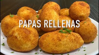 Papas Rellenas al estilo Cubano  Cocina Con Fujita [upl. by Sturdivant443]