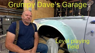 Grumpy Daves Garage Finishing the last flair [upl. by Enilauqcaj]