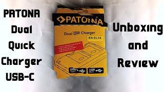 PATONA Dual QuickCharger Unboxing  fNikon Charger Review [upl. by Ednargel]