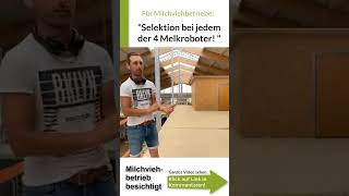 Melkroboter Automatische Selektion von jedem der vier Melkroboter 12 [upl. by Burke]