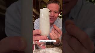 ❄️ Fake Snow Magic Sodium Polyacrylate Transformation 🪄 fakesnow scienceexperiment [upl. by Cawley744]