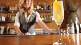 How to Make a French 75 Cocktail  Liquorcom [upl. by Aicilaana]