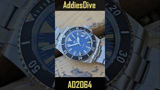 New AddiesDive AD2064 diver style watch short preview gedmislaguna [upl. by Ajat628]