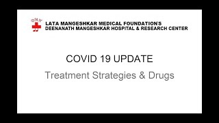 DMH covid19 update for doctors Part 2 Treatment [upl. by Annyl]