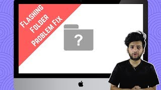 How To Fix A Flashing Question Mark Folder On Mac  Hindi [upl. by Ahsenhoj]