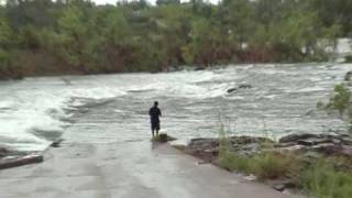 Ivanhoe Crossing  Fishing for Barramundi  1 [upl. by Yehus154]