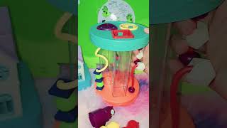 SHIP SOTER SORTING TOY FUN SOUNDS AND COLORFULL SHAPES OWL 🦉 shorts satisfafying asmr shape [upl. by Edlitam]