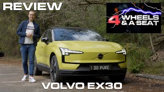 Volvo Goes Full EV  2024 Volvo EX30 Review [upl. by Jamey541]