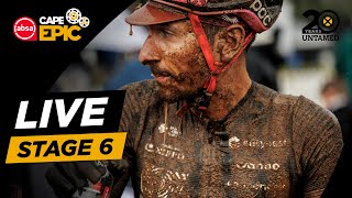 LIVE  STAGE 6  2024 Absa Cape Epic [upl. by Nnauol]