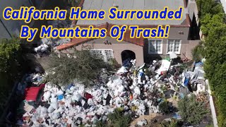 City Crews Clean Up Los Angeles TRASH HOUSE [upl. by Lem315]