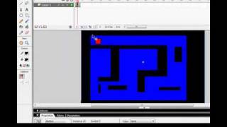 Macromedia Flash 8  Creating a Simple Maze Tutorial [upl. by Eleinad935]