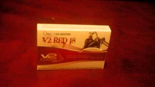 V2 Cigs Red Cartridge Review  V2 Electronic Cigarettes [upl. by Adalard]