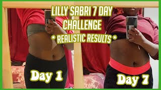 Abs in 1 WEEK  I tried Lilly Sabri’s Fat Burn Challenge and THIS HAPPENED  LillySabri [upl. by Lamoree689]