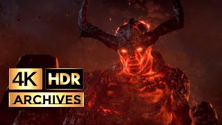 Thor Ragnarok  Opening Scene  Conversation with Surtur while hanging from chain  HDR  4K  51 [upl. by Faber712]