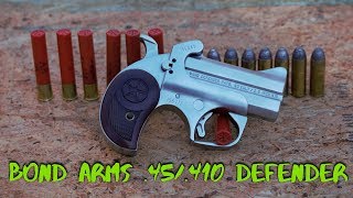 Bond Arms Defender 45 Colt410 Derringer [upl. by Annalla869]