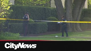 Man shot outside Drakes Toronto home [upl. by Idram]