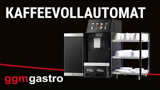 Kaffeevollautomat  13 kW  10 Zoll Touchscreen  kvaztsbset  GGM Gastro [upl. by Ratcliff]