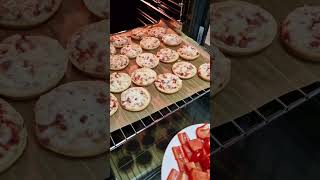 DINNER FOR TONIGHT PIZZA PICCOLINIS SALAMI trending shorts youtubeshorts [upl. by Gunzburg]