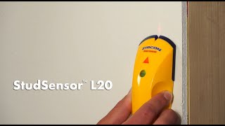 Zircon StudSensor L20 Edge Finding Stud Finder [upl. by Sitarski]