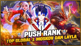 TOP GLOBAL RANK PUSH MIYA NO 1 ‼️【Abyss SC Indonesia Vtuber】‼️811 mobilelegends live short mlbb [upl. by Adlar]