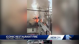 Iconic Thiensville restaurant catches fire [upl. by Karb]