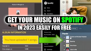 UPLOAD YOUR MUSIC TO ALL PLATFORMS FOR FREE SPOTIFY APPLE MUSIC ITUNES [upl. by Chip]